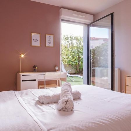 Superbe Appartement Terrasse Rdc - New Location Bourg-en-Bresse Esterno foto