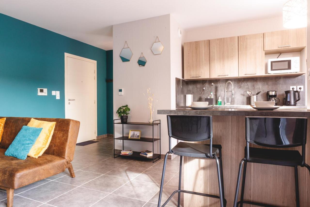 Superbe Appartement Terrasse Rdc - New Location Bourg-en-Bresse Esterno foto
