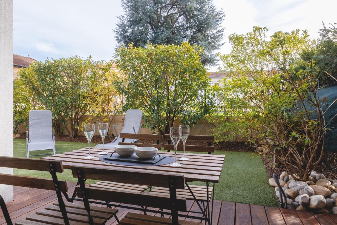Superbe Appartement Terrasse Rdc - New Location Bourg-en-Bresse Esterno foto